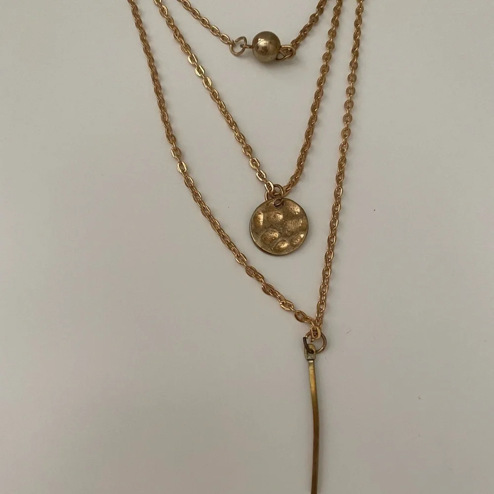 Layered necklace